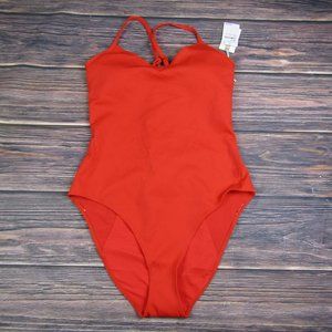 Good American NWOT 2XL Red Sculpt One Piece Swimsuit Swim Summer Beach GA size 5